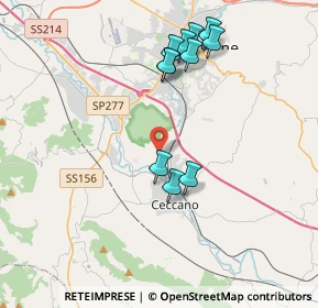 Mappa Via Colle S. Paolo, 03023 Ceccano FR, Italia (4.02455)
