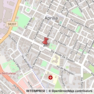 Mappa Via San Pietro, 18, 04011 Aprilia, Latina (Lazio)