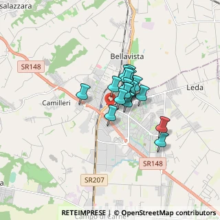 Mappa Via Aldo Moro 98 H, 04011 Aprilia LT, Italia (1.01278)