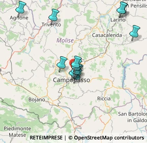 Mappa 86025 Campobasso CB, Italia (14.5975)