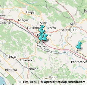 Mappa Autostrada del Sole, 03023 Ceccano FR, Italia (36.24818)