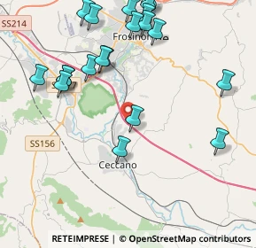 Mappa Autostrada del Sole, 03023 Ceccano FR, Italia (5.178)