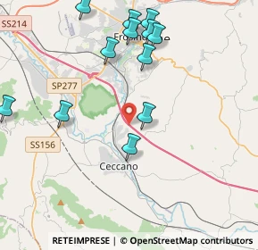 Mappa Autostrada del Sole, 03023 Ceccano FR, Italia (4.76083)