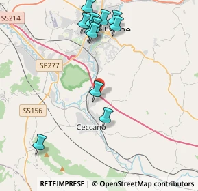 Mappa Autostrada del Sole, 03023 Ceccano FR, Italia (4.8)