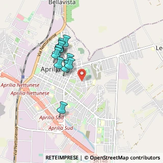 Mappa Via Amilcare Ponchielli, 04011 Aprilia LT, Italia (0.84818)