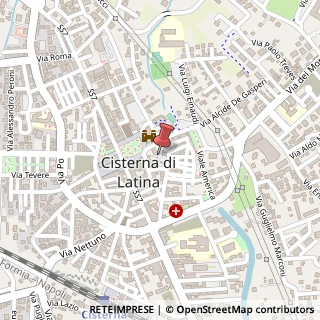 Mappa Piazza Santi Pietro e Paolo,  16, 04012 Cisterna di Latina, Latina (Lazio)