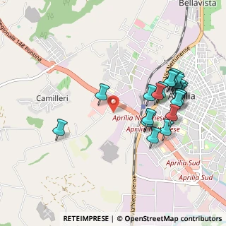 Mappa Via Asmara, 04011 Aprilia LT, Italia (1.0735)