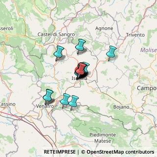 Mappa Via Maiorino, 86170 Isernia IS, Italia (8.08)