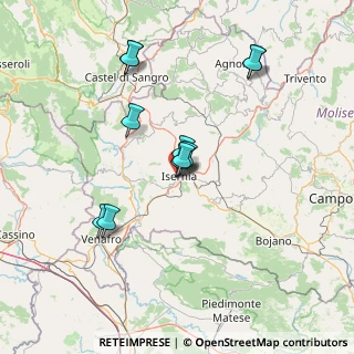 Mappa Via Maiorino, 86170 Isernia IS, Italia (13.88636)