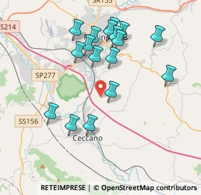 Mappa Via Colle Leo, 03023 Ceccano FR, Italia (4.00588)