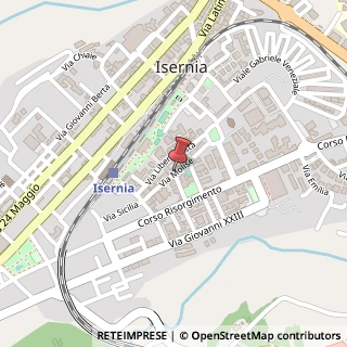 Mappa Via molise 35, 86170 Isernia, Isernia (Molise)
