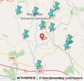 Mappa Via Campolarino, 03025 Monte San Giovanni Campano FR, Italia (4.73545)