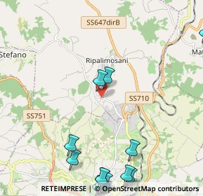 Mappa Strada Provinciale 90 di Santo Stefano, 86025 Ripalimosani CB, Italia (3.17615)