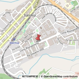 Mappa Corso Risorgimento, 6, 86170 Isernia, Isernia (Molise)