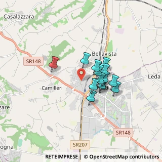 Mappa Via dei Pionieri Fondatori, 04011 Aprilia LT, Italia (1.25786)