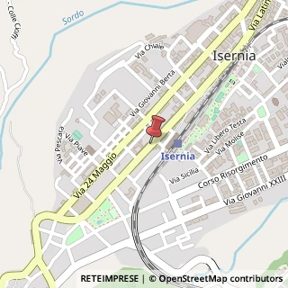 Mappa Corso Garibaldi,  173, 86170 Isernia, Isernia (Molise)