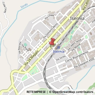 Mappa Corso Giuseppe Garibaldi, 92, 86170 Isernia, Isernia (Molise)