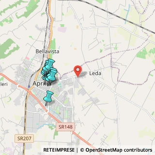 Mappa Via L'Aquila, 04011 Aprilia LT, Italia (1.94455)