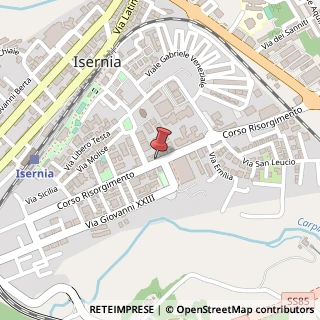 Mappa Corso Risorgimento, 204, 86170 Isernia, Isernia (Molise)