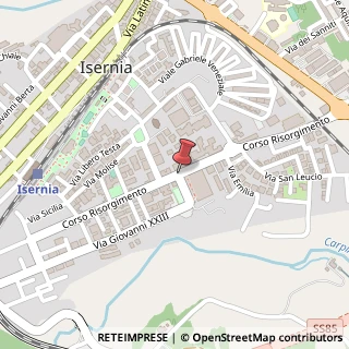 Mappa Corso risorgimento 111, 86170 Isernia, Isernia (Molise)