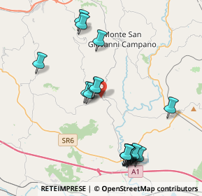 Mappa 03020 Strangolagalli FR, Italia (4.68056)