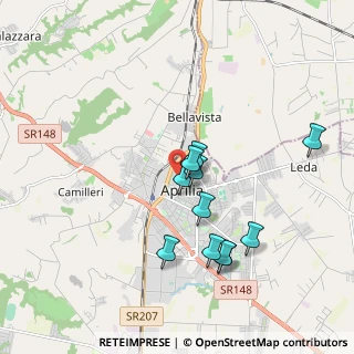 Mappa Via Giuseppe di Vittorio, 04011 Aprilia LT, Italia (1.77273)