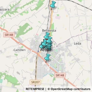 Mappa Via delle Margherite, 04011 Aprilia LT, Italia (0.86273)
