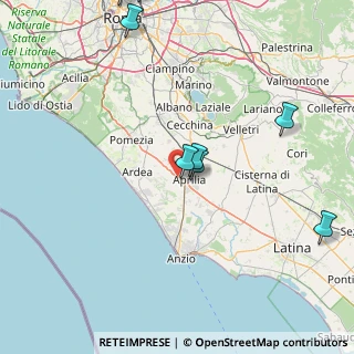 Mappa Via Mincio, 04011 Aprilia LT, Italia (51.14875)