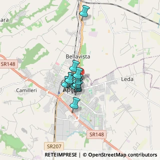Mappa Via Gabriele D'Annunzio, 04011 Aprilia LT, Italia (1.11182)