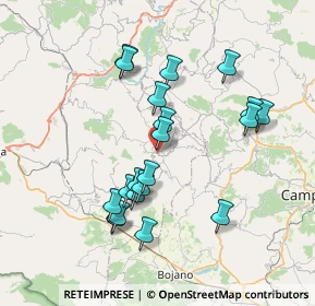 Mappa Frazione Vallecupa, 86095 Frosolone IS, Italia (7.4)