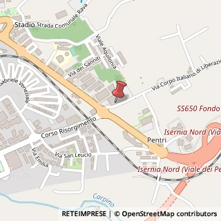 Mappa Corso Risorgimento, snc, 86170 Isernia, Isernia (Molise)