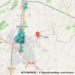 Mappa Via Pisa, 04011 Aprilia LT, Italia (2.49636)