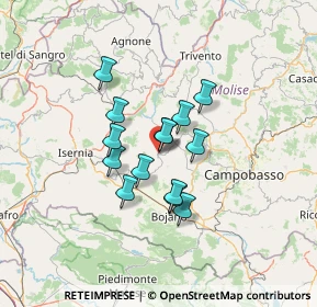 Mappa Via Giuseppe Marconi, 86095 Frosolone IS, Italia (10.015)