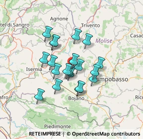 Mappa Via Giuseppe Marconi, 86095 Frosolone IS, Italia (10.782)