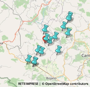 Mappa Via Giuseppe Marconi, 86095 Frosolone IS, Italia (6.66071)