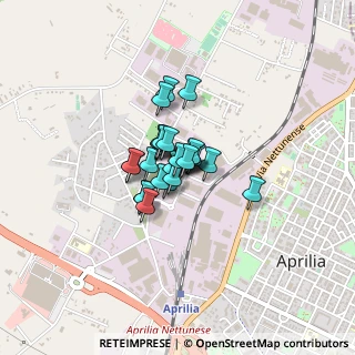 Mappa Via Angela Vacchi, 04011 Aprilia LT, Italia (0.21538)