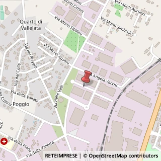Mappa Via Martiri di Cervarolo, 30, 04011 Albano Laziale, Roma (Lazio)