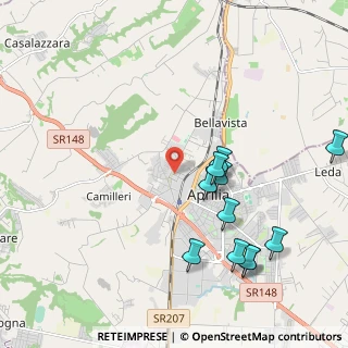 Mappa Via C. Petrucci, 04011 Aprilia LT, Italia (2.38182)