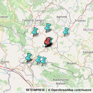 Mappa Via XXIV Maggio, 86170 Isernia IS, Italia (8.126)
