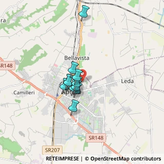 Mappa Via Luigi Pirandello, 04011 Aprilia LT, Italia (1.21182)