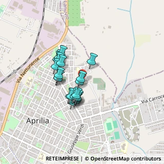 Mappa Via Luigi Pirandello, 04011 Aprilia LT, Italia (0.3405)