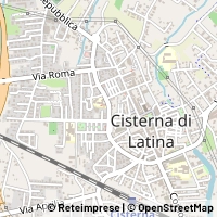 Peta Cisterna di Latina