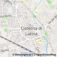 Hartă Cisterna di Latina