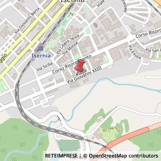 Mappa Via Campania, 24, 86170 Isernia, Isernia (Molise)