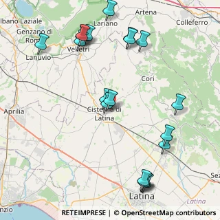 Mappa Via Ausoni, 04012 Cisterna di Latina LT, Italia (10.661)