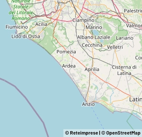 Mappa 00040 Ardea RM, Italia (12.9615)