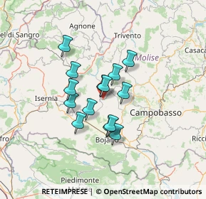 Mappa Via Teste, 86095 Frosolone IS, Italia (10.16929)