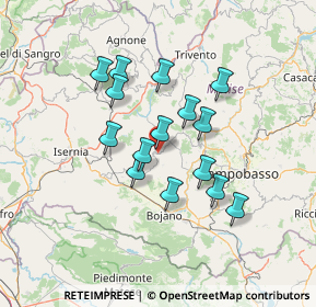 Mappa Via Teste, 86095 Frosolone IS, Italia (12.04467)