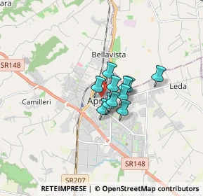 Mappa Via dei Lauri, 04010 Aprilia LT, Italia (0.87091)