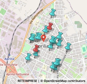 Mappa Via dei Lauri, 04010 Aprilia LT, Italia (0.4125)